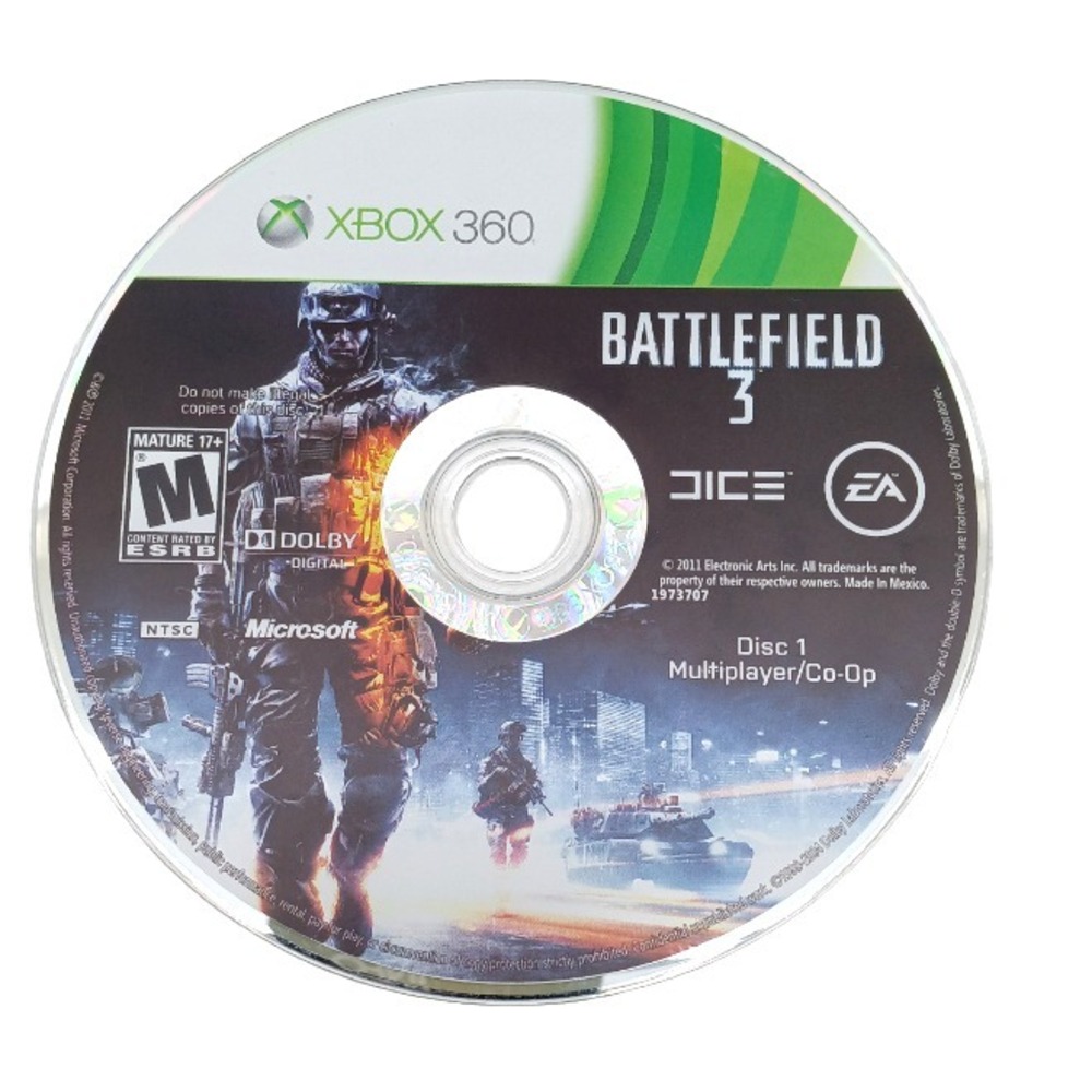 Battlefield 3  Limited Edition Disc 1‎ Only Xbox 360, 2011